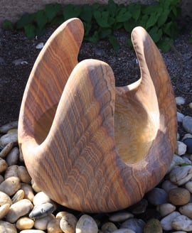 Medium Babbling Lily Rainbow Sandstone Water Feature