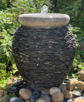 Slate Urn Garden Water Feature