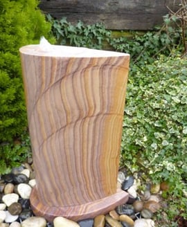 Angels Wings Rainbow Stone Water Feature