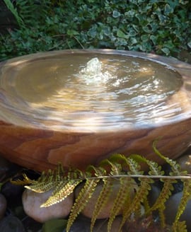Large Babbling Bowl Rainbow Sandstone Water Feature