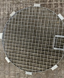 104cm Garden Water Feature Reservoir Grid