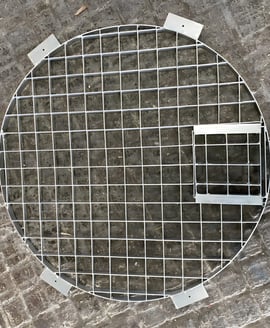 60cm Garden Water Feature Reservoir Grid