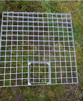 70x70cm Garden Water Feature Reservoir Grid