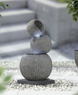 Ballanced Falls Water Feature with LEDS 