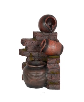 Tumbling Pots Solar Water Feature