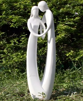 Endless Love Garden Statue
