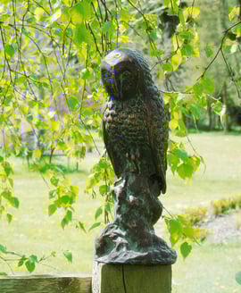 Barn Owl Metal Garden Ornament