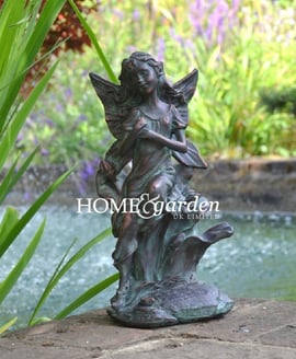 Aged Verde Fairy Dream Garden Ornament