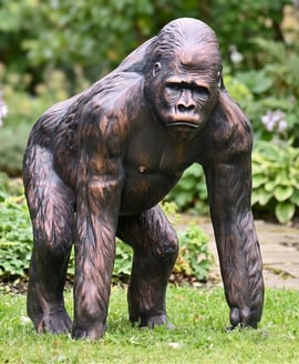 Gorilla Metal Garden Ornament
