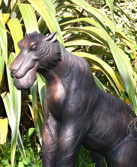 Jungle Book Shere Khan Garden Ornament – Aged Verde
