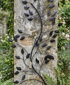 Branch and Leaves Decorative Garden Wall Art