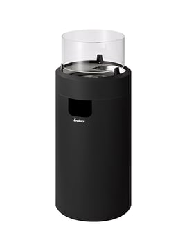 Enders Medium Black NOVA LED Flame Patio Heater