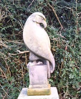 Nouveau Eagle Garden Ornament
