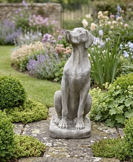 Female Great Dane Statue