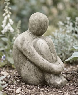 Medium Henry Contemporary Art Garden Statue