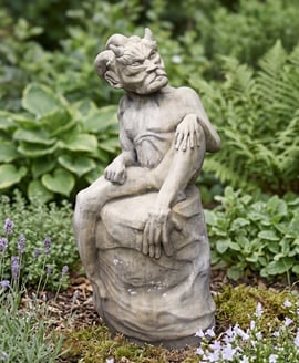 Devil Stone Garden Statue