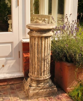 Oxford Stone Column Garden Pedestal