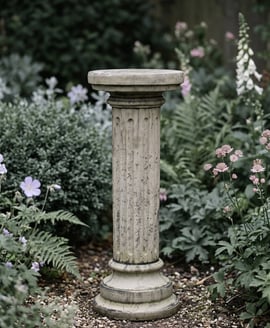 Brighton Column Stone Garden Pedestal
