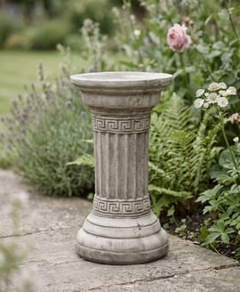 Classical Column Stone Garden Pedestal