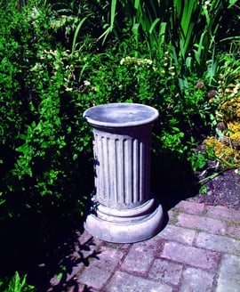 Doric Column Stone Garden Pedestal