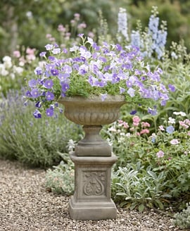 Emblem Stone Garden Pedestal