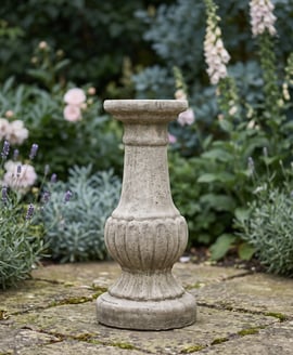 Victorian Stone Garden Pedestal