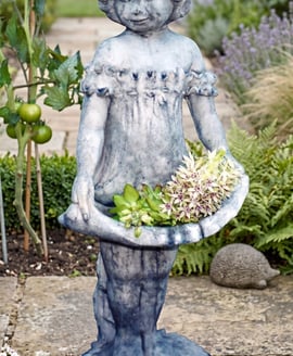 Alice Planter Garden Statue