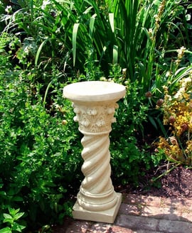 Roman Column Garden Pedestal