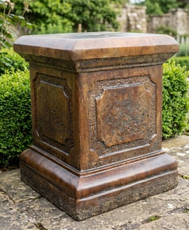 Roman Stone Garden Pedestal