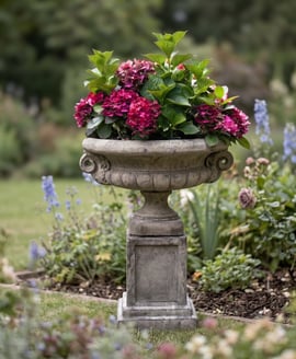 Edwardian Stone Garden Tazza