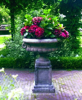 Edwardian Stone Garden Tazza