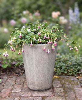 Large Long Tom Stone Garden Pot