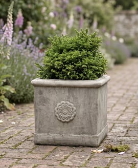 Vienna Square Rose Garden Vase