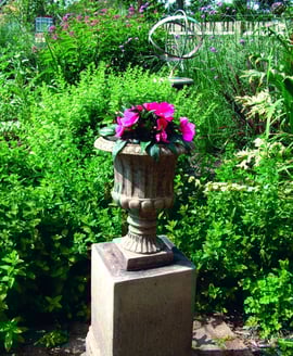 Vienna Fluted Stone Garden Vase