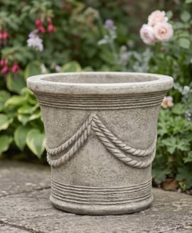 Vienna Twine Stone Garden Vase