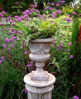 Vienna Classical Scroll Stone Garden Vase