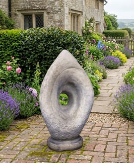 Vortex Modern Garden Art Statue