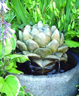 Artichoke Stone Fountain