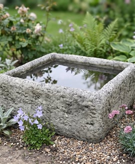 Square Stone Garden Reservoir
