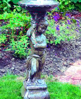 Urchin Stone Fountain