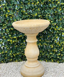 Large Edwardian Birdbath in Sandstone