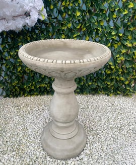 Large Edwardian Birdbath in Stone
