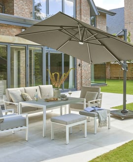 Garden Must Haves Royce Ambassador 3m Cantilever Parasol Carbon