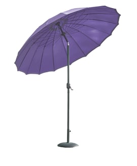 Garden Must Haves Geisha 2.7m Garden Parasol Purple
