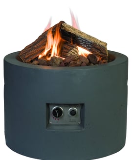 Happy Cocooning 61cm Grey Gas Fire Bowl