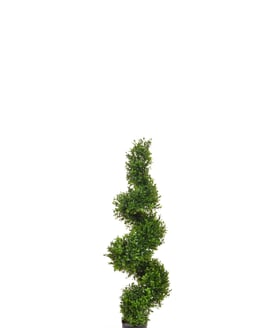 Artificial Topiary New Buxus Spiral 90cm