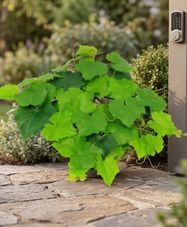 Artificial Topiary Mat Grape Vine 25x25cm Square Fire Retardant