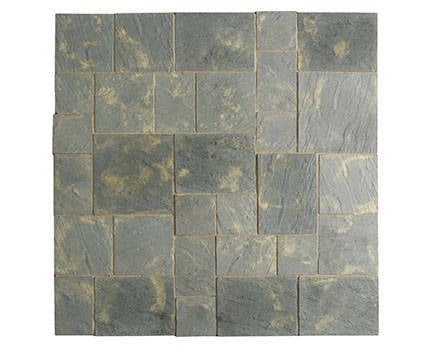 Abbey 5.76m Random Paving Kit in Antique