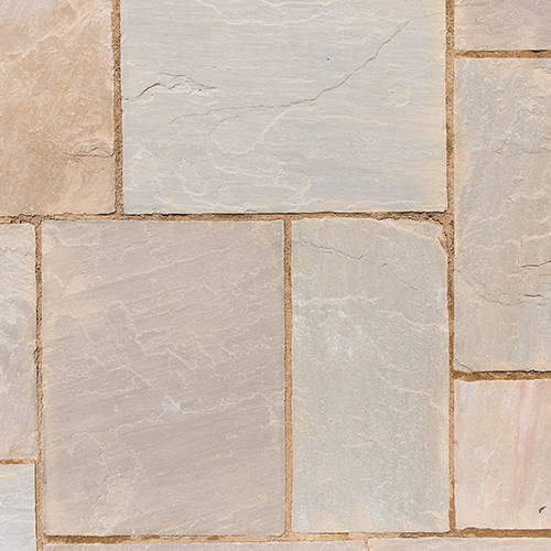 Cornfield 10.2m Natural Sandstone Garden Patio Kit
