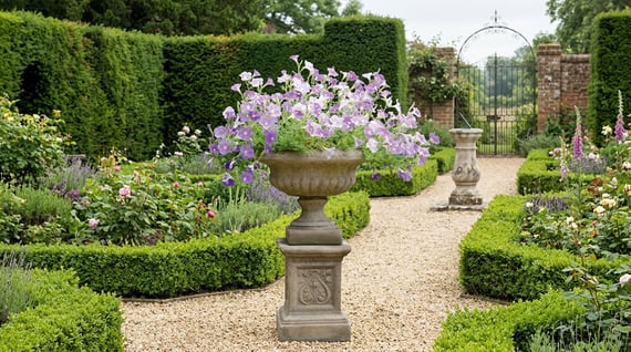 Medium Victorian Stone Garden Tazza